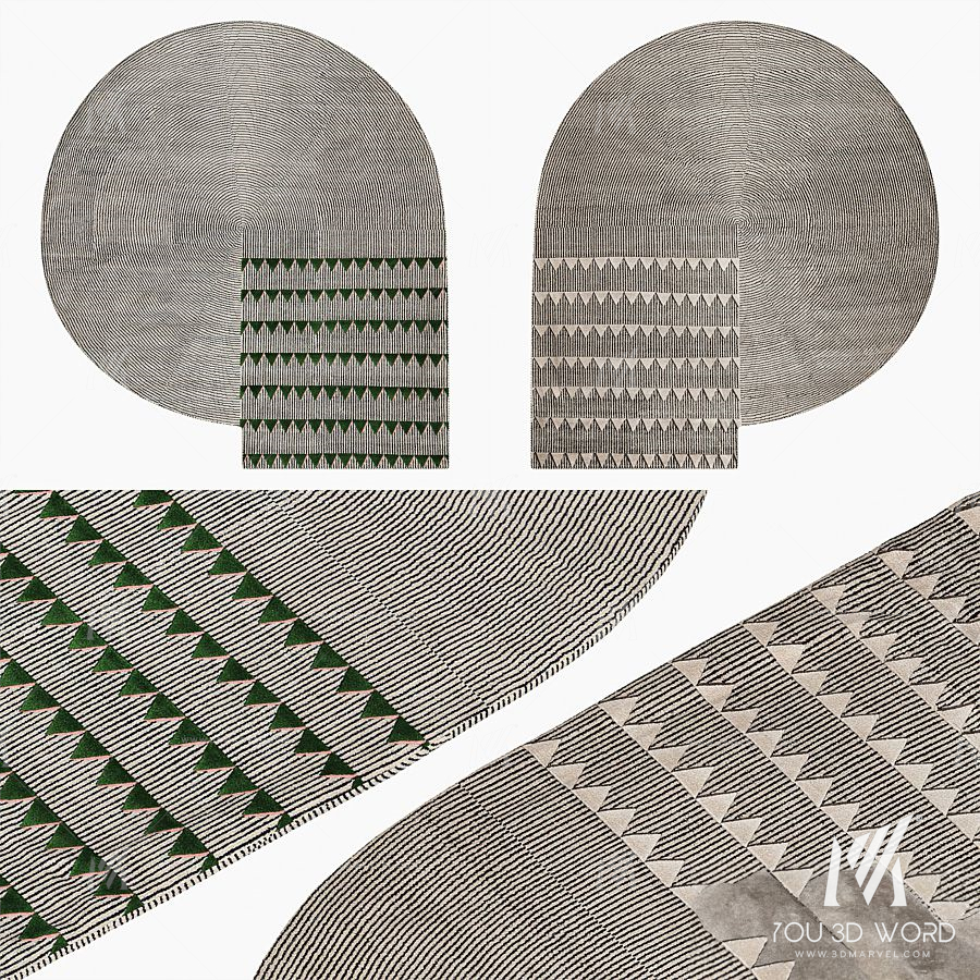 Plasterworks C Rug by CC Tapis